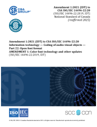 CSA ISO/IEC 14496-22A:20