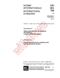 IEC TR 60755:1983/AMD2:1992