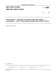 NBN ISO 12614-5:2021