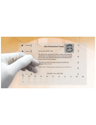 TAPPI CSEC - Calibrated Size Estimation Chart (Transparent)