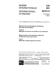 IEC 60151-5:1964