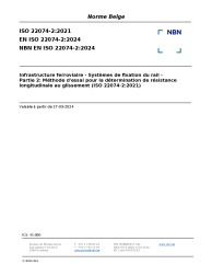 NBN EN ISO 22074-2:2024