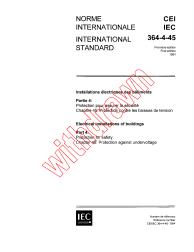 IEC 60364-4-45:1984