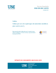 UNE-EN ISO 14555:2017