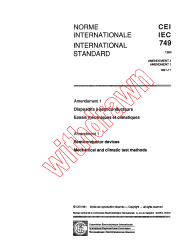 IEC 60749:1984/AMD1:1991