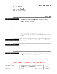 UNE-EN 45510-1:1998