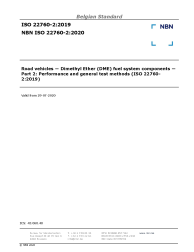 NBN ISO 22760-2:2020