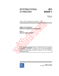 IEC 60204-1:1997+AMD1:1999 Consolidated
