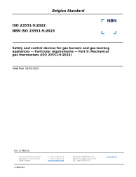 NBN ISO 23551-9:2023