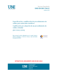 UNE-EN ISO 15612:2019