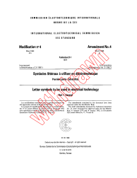 IEC 60027-1:1971/AMD4:1983