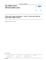 NBN ISO 10889-3:2021