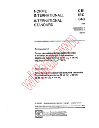 IEC 60840:1988/AMD1:1991