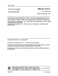 NBN EN 12317-1:1999