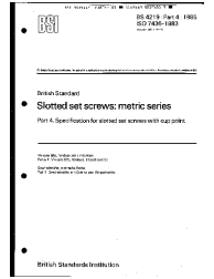 BS 4219-4:1985