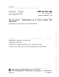 NBN EN ISO 1889:1997