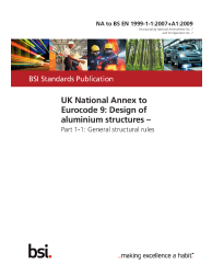 NA to BS EN 1999-1-1:2007+A1:2009