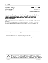 NBN EN 1544:2007