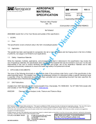 SAE AMS 4998E:2017-06-12
