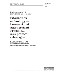 BS ISO/IEC ISP 10614-3:1995