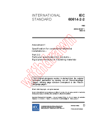IEC 60614-2-2:1980/AMD1:1993