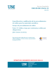 UNE-EN ISO 15614-13:2022