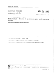 NBN EN 12885:1999