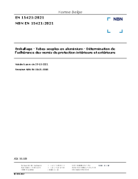 NBN EN 15421:2021