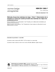 NBN EN 13892-7:2003