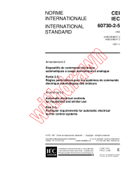 IEC 60730-2-5:1993/AMD2:1997