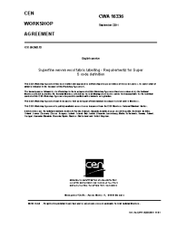 CWA 16336:2011