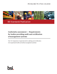 PD ISO/IEC TS 17021-10:2018