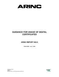 ARINC Report 842-3:2022