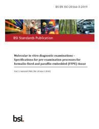 BS EN ISO 20166-3:2019