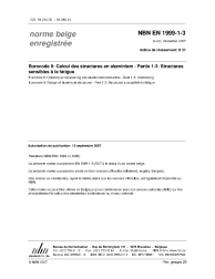 NBN EN 1999-1-3:2007
