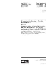 ISO/IEC TR 20000-12:2016