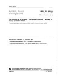 NBN EN 12133:1997