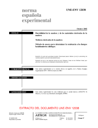 UNE-ENV 12038:2002