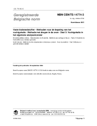 NBN EN 10244-1:2009