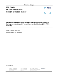NBN EN ISO 7886-4:2019