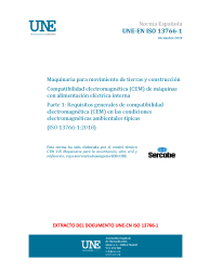 UNE-EN ISO 13766-1:2018