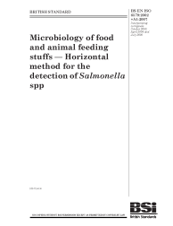 BS EN ISO 6579:2002+A1:2007