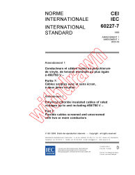IEC 60227-7:1995/AMD1:2003