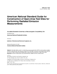 IEEE/ANSI C63.7:1992