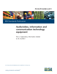 PD IEC/TR 62368-2:2011