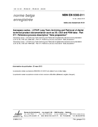 NBN EN 9300-011:2013