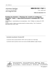 NBN EN ISO 17657-1:2007