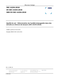 NBN EN ISO 14254:2018
