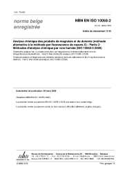 NBN EN ISO 10058-2:2009