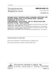 NBN EN 4626-101:2008